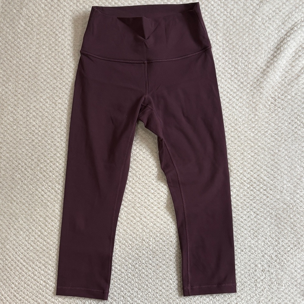 Lululemon Wunder Under High Rise Crop 21”